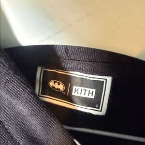 KITH KIDS BATMAN COLLECTION HOODIE SIZE L SEE VIDEO 100% COTTON